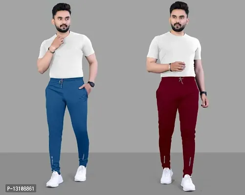 Leopold Cotton Track Pant For Men Pack Of 2 Rs. 330 [6 Combos] @ Tradus
